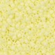 Miyuki delica Beads 11/0 - Opaque pale yellow matted DB-1511
